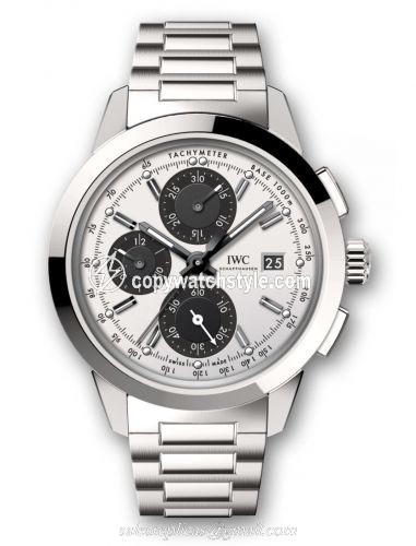 IWC Ingenieur Chronograph Custom Stainless Steel / Silver-Black-Black / Bracelet IW3808-CH IWC Ingenieur Chronograph Custom Stainless Steel / Silver-Black-Black / Bracelet IW3808-CH