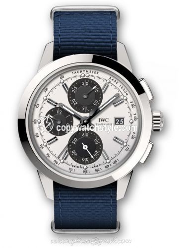IWC Ingenieur Chronograph Custom Stainless Steel / Silver-Black-Black / NATO IW3808-CJ IWC Ingenieur Chronograph Custom Stainless Steel / Silver-Black-Black / NATO IW3808-CJ