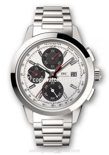 IWC Ingenieur Chronograph Custom Stainless Steel / Silver-Black-Red / Bracelet IW3808-CO IWC Ingenieur Chronograph Custom Stainless Steel / Silver-Black-Red / Bracelet IW3808-CO