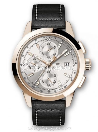 IWC Ingenieur Chronograph Custom Red Gold / Silver-Gold / Calf IW3808-CR IWC Ingenieur Chronograph Custom Red Gold / Silver-Gold / Calf IW3808-CR