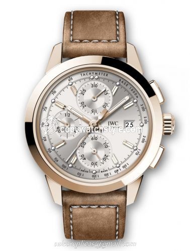 IWC Ingenieur Chronograph Custom Red Gold / Silver-Gold / Calf IW3808-CT IWC Ingenieur Chronograph Custom Red Gold / Silver-Gold / Calf IW3808-CT