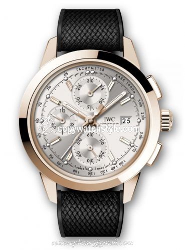 IWC Ingenieur Chronograph Custom Red Gold / Silver-Gold / Rubber IW3808-CU IWC Ingenieur Chronograph Custom Red Gold / Silver-Gold / Rubber IW3808-CU