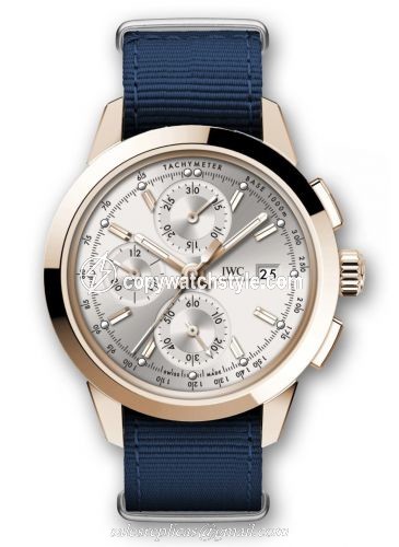 IWC Ingenieur Chronograph Custom Red Gold / Silver-Gold / Rubber IW3808-CW IWC Ingenieur Chronograph Custom Red Gold / Silver-Gold / Rubber IW3808-CW