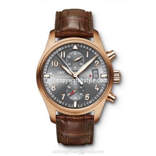 IWC Pilot's Watch Spitfire Chronograph Gold IW3878-03 IWC Pilot's Watch Spitfire Chronograph Gold IW3878-03