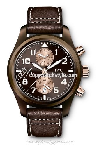 IWC Pilot's Watch Chronograph Edition Antoine De Saint Exupery Edition The Last Flight Red Gold IW3880-06 IWC Pilot's Watch Chronograph Edition Antoine De Saint Exupery Edition The Last Flight Red Gold IW3880-06
