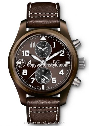 IWC Pilot's Watch Chronograph Edition Antoine De Saint Exupery Edition The Last Flight IW3880-04