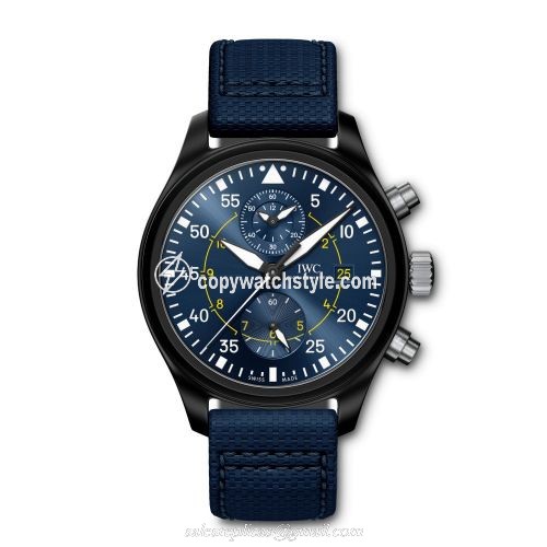 IWC Pilot's Watch Top Gun Chronograph Blue Angels IW3890-08 IWC Pilot's Watch Top Gun Chronograph Blue Angels IW3890-08
