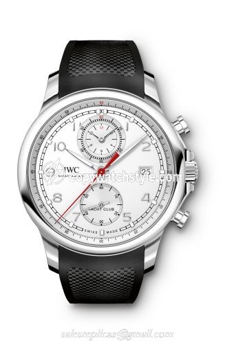 IWC Portuguese Yacht Club Chronograph 43.5 Stainless Steel / Silver IW3905-02 IWC Portuguese Yacht Club Chronograph 43.5 Stainless Steel / Silver IW3905-02