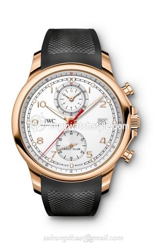 IWC Portugieser Yacht Club Chronograph 43.5 Red Gold / Silver IW3905-01 IWC Portugieser Yacht Club Chronograph 43.5 Red Gold / Silver IW3905-01
