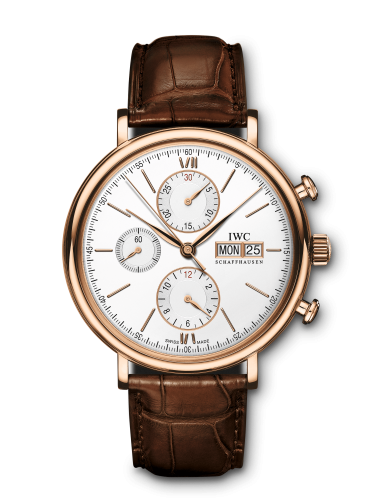 IWC Portofino Chronograph Red Gold / Silver IW3910-25 IWC Portofino Chronograph Red Gold / Silver IW3910-25