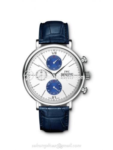 IWC Portofino Chronograph Stainless Steel / S.Y. Lee IW3910-34 IWC Portofino Chronograph Stainless Steel / S.Y. Lee IW3910-34
