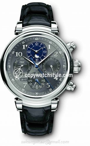 IWC Da Vinci Perpetual 3921 Stainless Steel / Slate IW3921-03 IWC Da Vinci Perpetual 3921 Stainless Steel / Slate IW3921-03