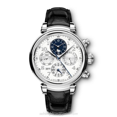 IWC Da Vinci Perpetual 3921 Platinum / Silver IW3921-04 IWC Da Vinci Perpetual 3921 Platinum / Silver IW3921-04