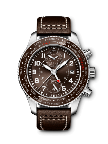 IWC Pilot's Watch Timezoner Chronograph 80 Years Flight to New York IW3950-03