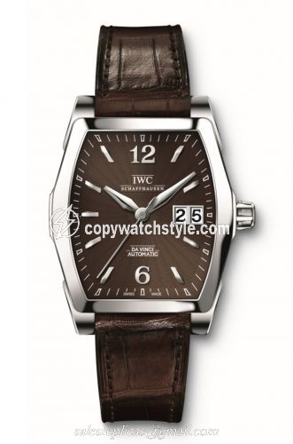IWC Da Vinci Automatic Midsize Stainless Steel / Chocolate IW4523-06 IWC Da Vinci Automatic Midsize Stainless Steel / Chocolate IW4523-06