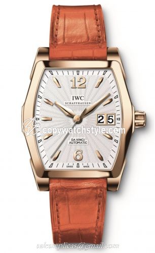 IWC Da Vinci Automatic Midsize Rose Gold / Silver IW4523-07 IWC Da Vinci Automatic Midsize Rose Gold / Silver IW4523-07
