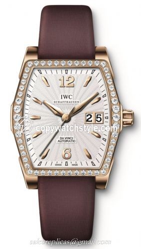 IWC Da Vinci Automatic Midsize Rose Gold / Diamond / Silver IW4523-23 IWC Da Vinci Automatic Midsize Rose Gold / Diamond / Silver IW4523-23