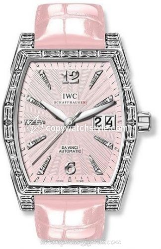 IWC Da Vinci Automatic Midsize White Gold / Baguette / Silver IW4523-30 IWC Da Vinci Automatic Midsize White Gold / Baguette / Silver IW4523-30