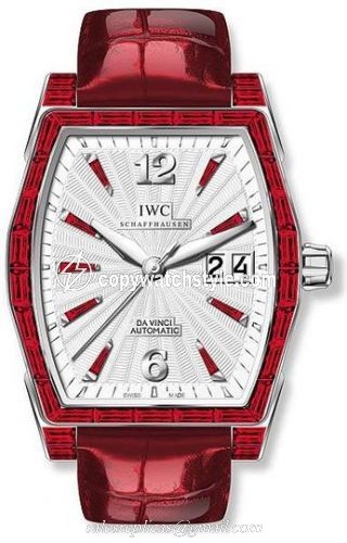 IWC Da Vinci Automatic Midsize White Gold / Ruby / Silver IW4523-33 IWC Da Vinci Automatic Midsize White Gold / Ruby / Silver IW4523-33
