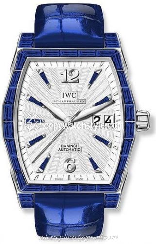 IWC Da Vinci Automatic Midsize White Gold / Sapphire / Silver IW4523-34 IWC Da Vinci Automatic Midsize White Gold / Sapphire / Silver IW4523-34