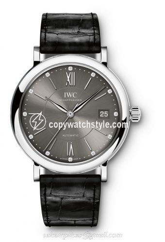 IWC Portofino Automatic 37 Stainless Steel / Ardoise IW4581-02 IWC Portofino Automatic 37 Stainless Steel / Ardoise IW4581-02