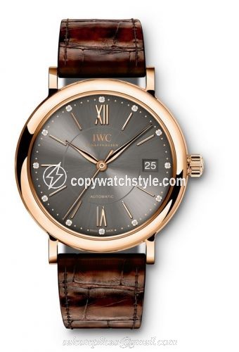 IWC Portofino Automatic 37 Red Gold / Ardoise IW4581-06 IWC Portofino Automatic 37 Red Gold / Ardoise IW4581-06