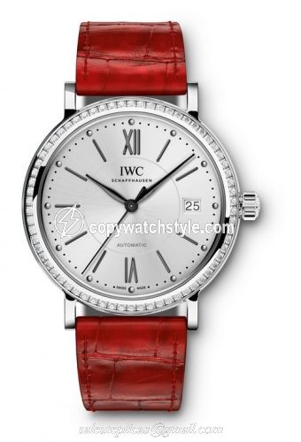 IWC Portofino Automatic 37 Stainless Steel / Diamond / Silver IW4581-09 IWC Portofino Automatic 37 Stainless Steel / Diamond / Silver IW4581-09