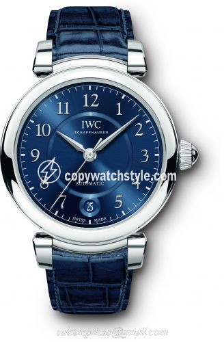 IWC Da Vinci 36 Automatic Stainless Steel / Blue IW4583-12 IWC Da Vinci 36 Automatic Stainless Steel / Blue IW4583-12