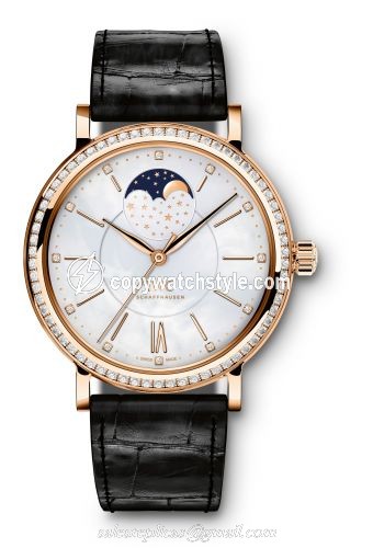 IWC Portofino Automatic Moon Phase 37 Red Gold / Diamond / MOP IW4590-02 IWC Portofino Automatic Moon Phase 37 Red Gold / Diamond / MOP IW4590-02