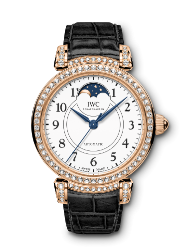 IWC Da Vinci 36 Moonphase "150 Years" Red Gold / Diamond / White IW4593-04