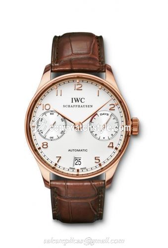 IWC Portuguese Automatic Red Gold / Silver IW5001-13 IWC Portuguese Automatic Red Gold / Silver IW5001-13
