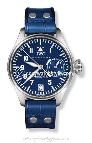 IWC Big Pilot Platinum / Blue IW5002-02 IWC Big Pilot Platinum / Blue IW5002-02