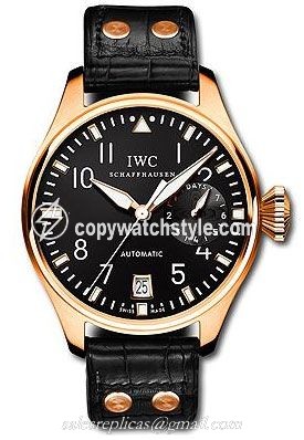 IWC Big Pilot Rose Gold / Black / Tim Jeffries IW5004-15