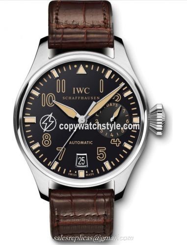 IWC Big Pilot Platinum / Black / Wempe IW5004-34 IWC Big Pilot Platinum / Black / Wempe IW5004-34