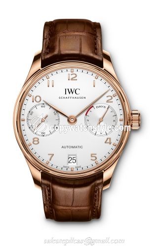 IWC Portugieser Automatic 5007 Red Gold / Silver IW5007-01 IWC Portugieser Automatic 5007 Red Gold / Silver IW5007-01