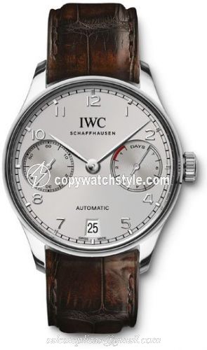 IWC Portugieser Automatic 5007 Stainless Steel / Silver / Gold Numerals IW5007-07 IWC Portugieser Automatic 5007 Stainless Steel / Silver / Gold Numerals IW5007-07