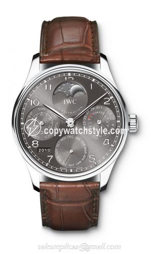 IWC Portugieser Perpetual Calendar 5023 White Gold / Ardoise IW5023-03 IWC Portugieser Perpetual Calendar 5023 White Gold / Ardoise IW5023-03