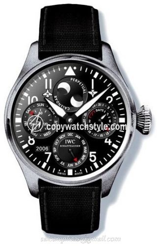 IWC Big Pilot Perpetual Calendar Titanium / Black / Cellini IW5026-06