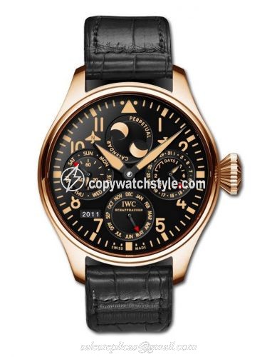 IWC Big Pilot Perpetual Calendar Red Gold / Black / Boutique 2011 IW5026-35 IWC Big Pilot Perpetual Calendar Red Gold / Black / Boutique 2011 IW5026-35