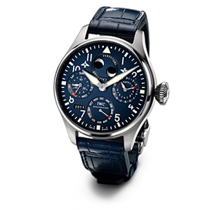 IWC Big Pilot Perpetual Calendar White Gold / Blue / Bucherer IW5026-36 IWC Big Pilot Perpetual Calendar White Gold / Blue / Bucherer IW5026-36