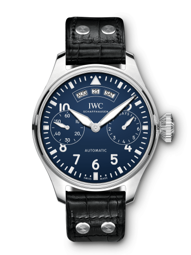 IWC Big Pilot's Watch Annual Calendar "150 Years" Stainless Steel / Blue IW5027-08 IWC Big Pilot's Watch Annual Calendar "150 Years" Stainless Steel / Blue IW5027-08