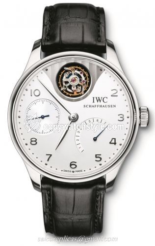 IWC Portugieser Tourbillon Mystere Platinum / Silver IW5042-04 IWC Portugieser Tourbillon Mystere Platinum / Silver IW5042-04