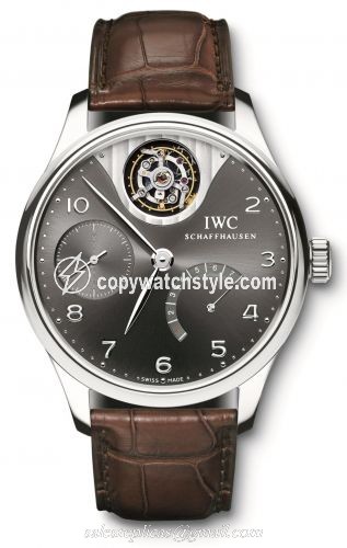 IWC Portuguese Tourbillon Mystere White Gold / Ardoise IW5042-07 IWC Portuguese Tourbillon Mystere White Gold / Ardoise IW5042-07