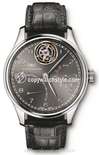 IWC Portuguese Tourbillon Mystere Retrograde Platinum / Ardoise IW5044-01 IWC Portuguese Tourbillon Mystere Retrograde Platinum / Ardoise IW5044-01