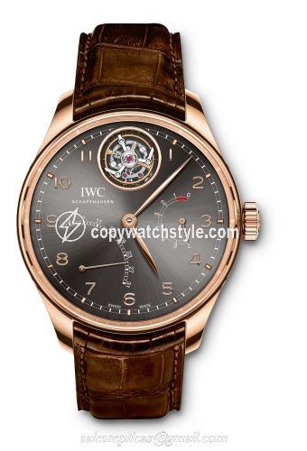 IWC Portugieser Tourbillon Mystere Retrograde Red Gold / Ardoise IW5046-02 IWC Portugieser Tourbillon Mystere Retrograde Red Gold / Ardoise IW5046-02