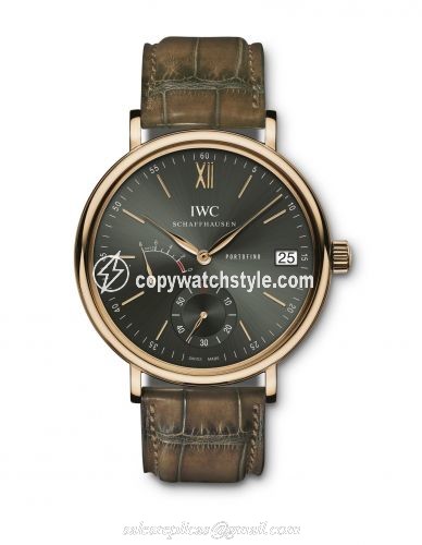 IWC Portofino Hand-Wound Eight Days Red Gold / Green / Harrods IW5101-18 IWC Portofino Hand-Wound Eight Days Red Gold / Green / Harrods IW5101-18