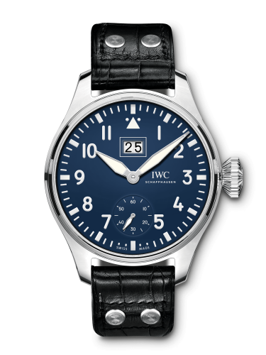 IWC Big Pilot's Watch Big Date 150 Years Stainless Steel / Blue IW5105-03 IWC Big Pilot's Watch Big Date 150 Years Stainless Steel / Blue IW5105-03