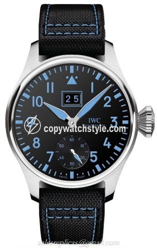 IWC Big Pilot Big Date Bucherer Blue IW5105-07 IWC Big Pilot Big Date Bucherer Blue IW5105-07