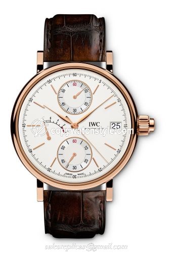 IWC Portofino Hand-Wound Monopusher Red Gold / Silver IW5151-04 IWC Portofino Hand-Wound Monopusher Red Gold / Silver IW5151-04