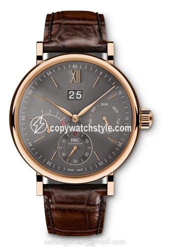 IWC Portofino Hand-Wound Day & Date Red Gold IW5162-03 IWC Portofino Hand-Wound Day & Date Red Gold IW5162-03